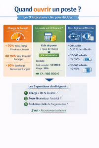 Quand ouvrir un poste ? 