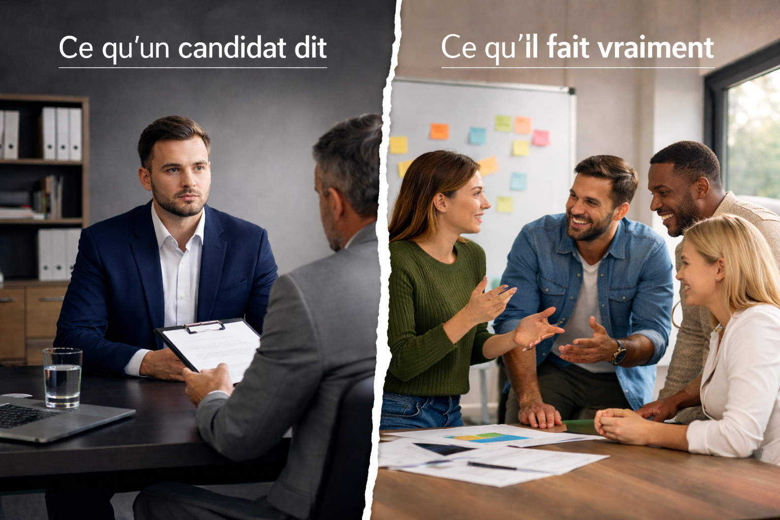 Le collectif en recrutement : observer les candidats autrement